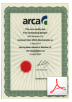 ARCA Membership Certificate